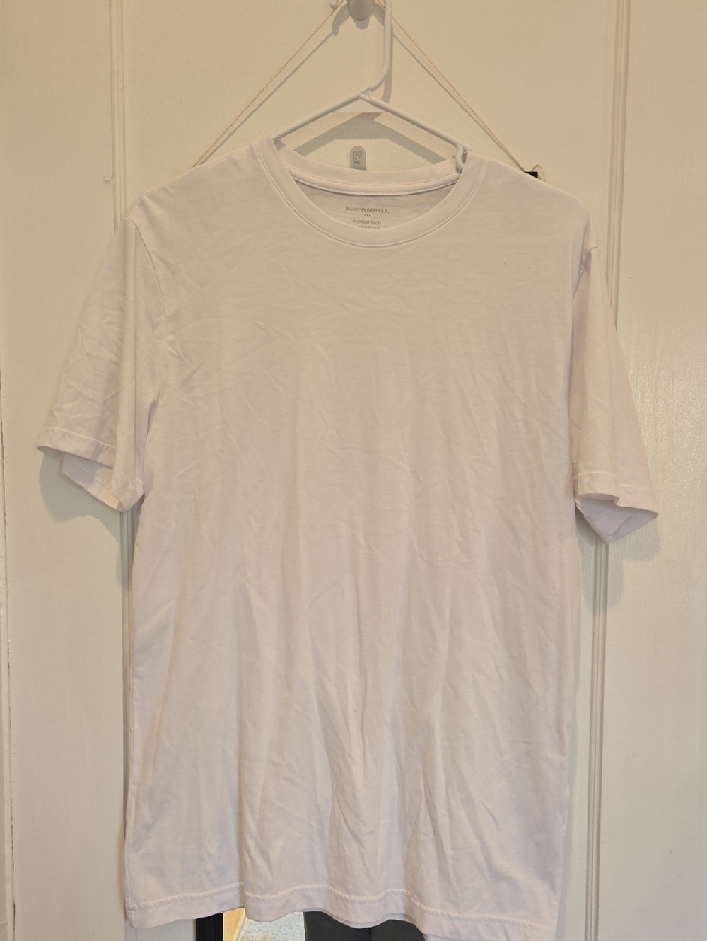 Banana Republic White Short Sleeve Crew T-Shirt